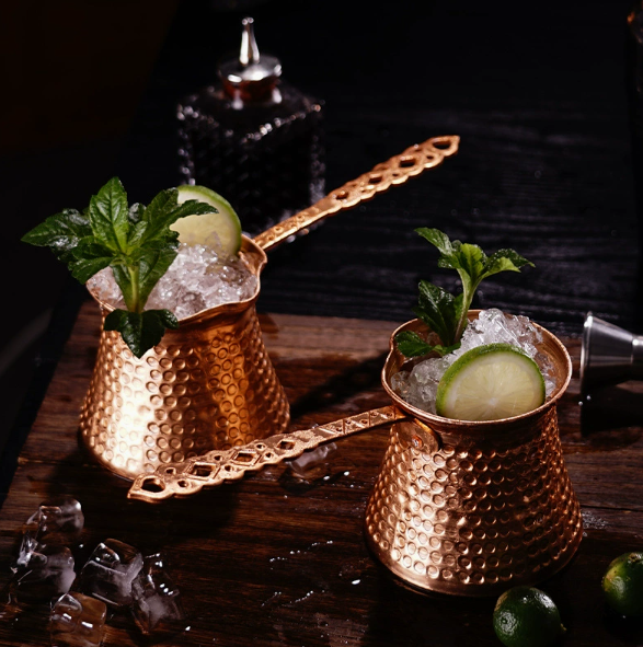 Nancy’s Hand-Hammered Pure Copper Coffee Pot