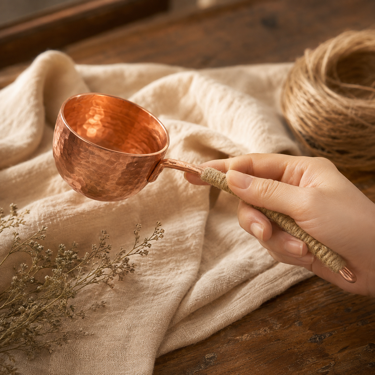 Nancy’s Pure Copper Hand-Forged Ladle