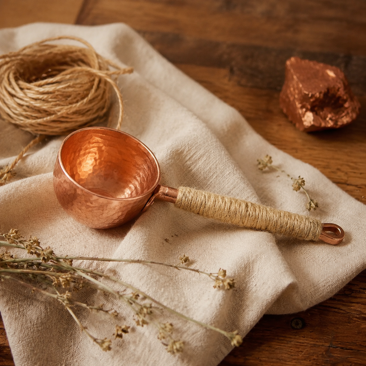 Nancy’s Pure Copper Hand-Forged Ladle