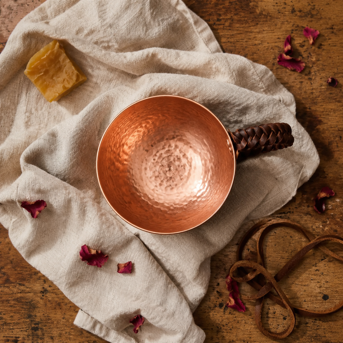 Nancy’s Hand-Hammered Pure Copper Cup