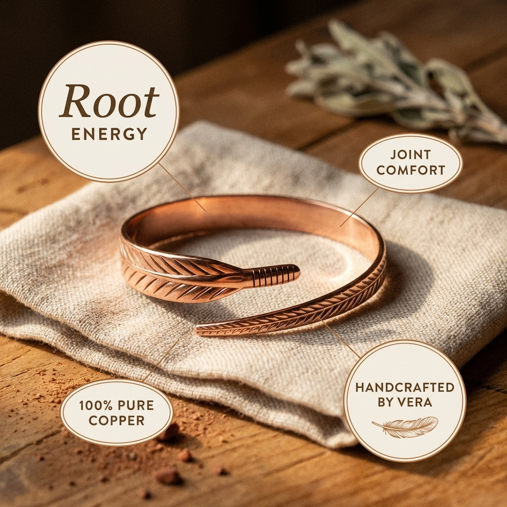 Nancy's Root Copper Bracelet