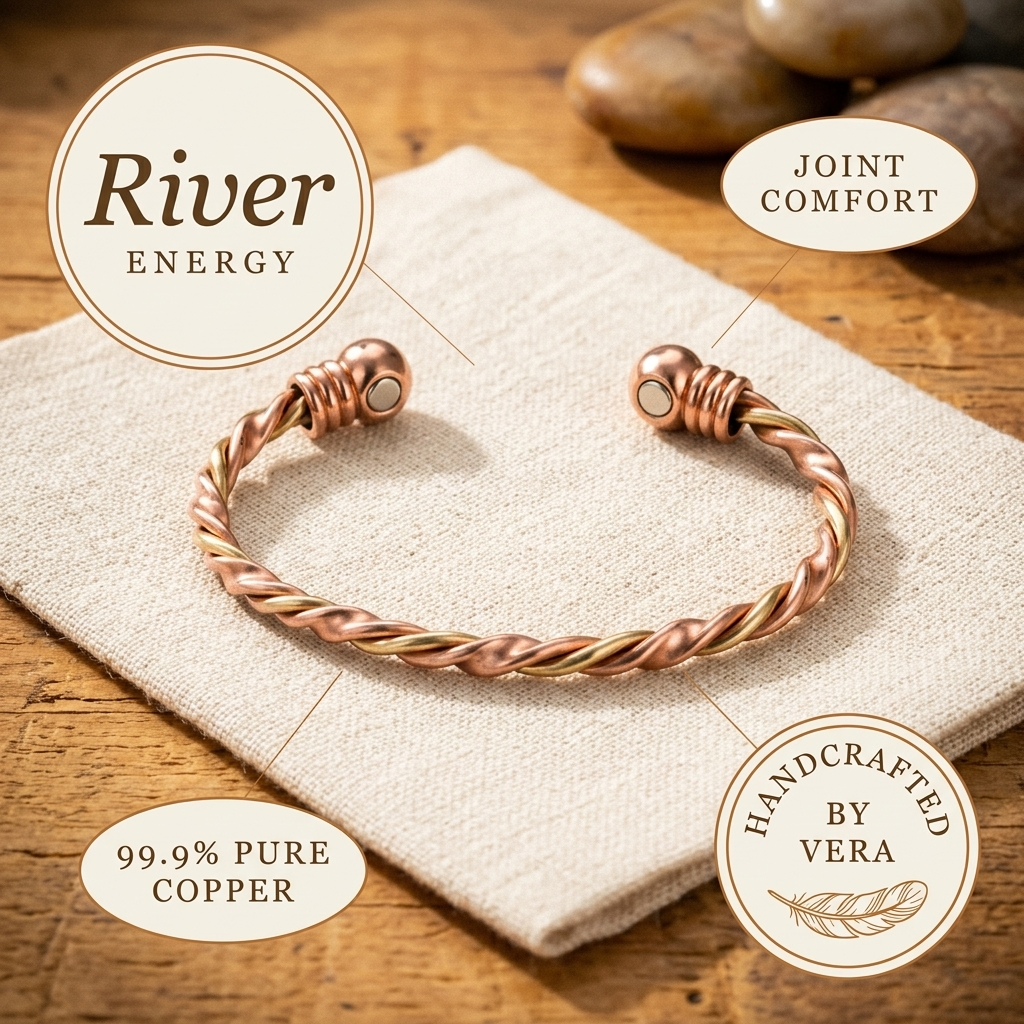 Nancy's River Copper Bracelet
