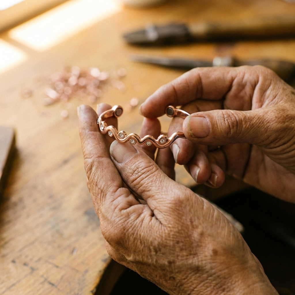 Nancy's Lark Copper Bracelet