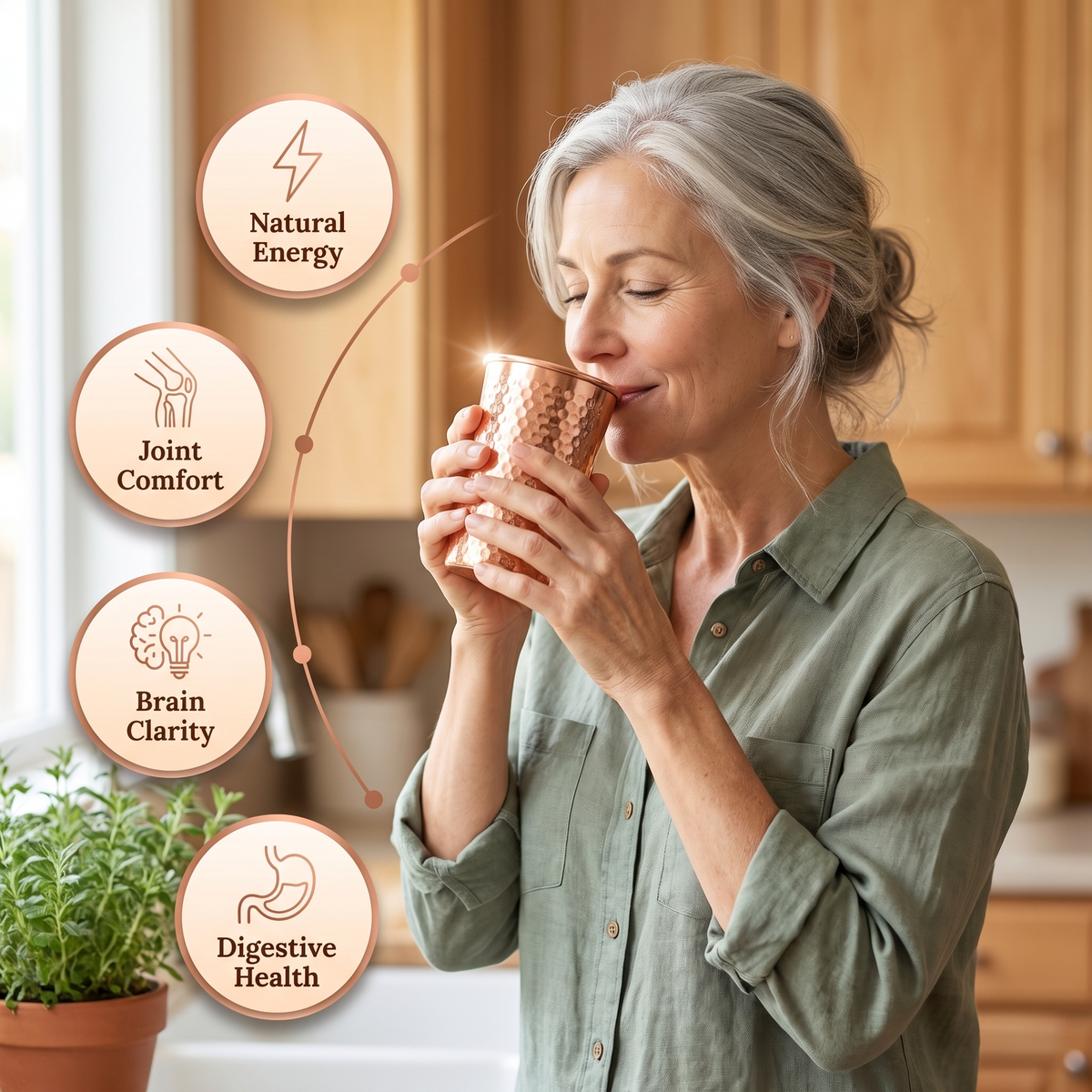 Nancy's Pure Copper Cup