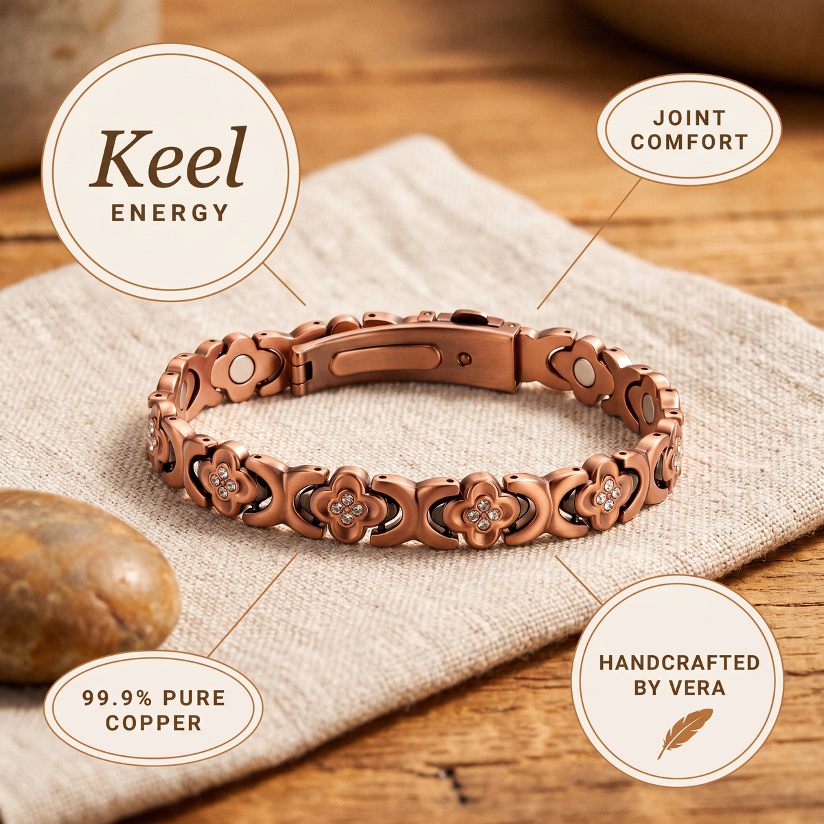 Nancy's Keel Copper Bracelet