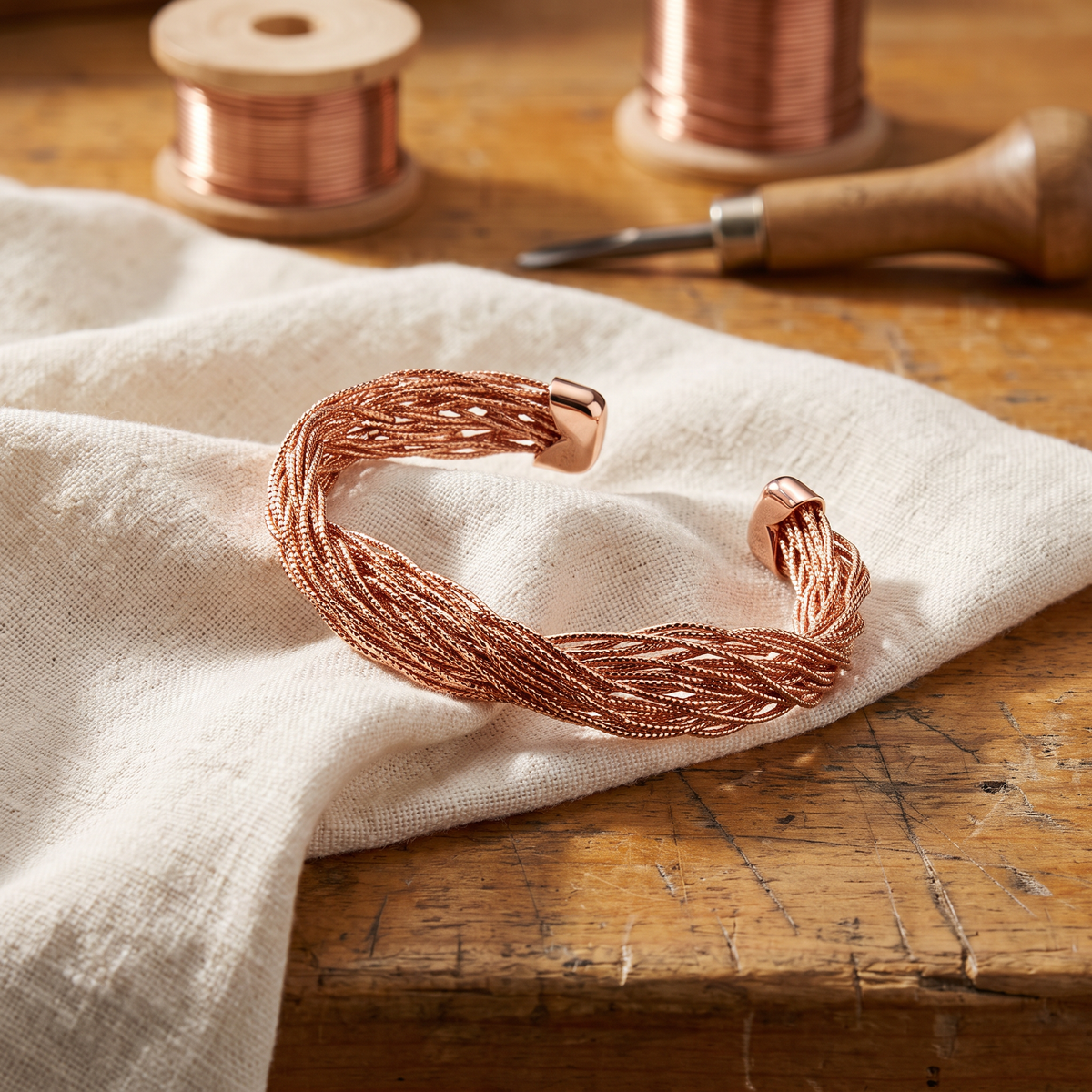 Nancy's Finch Copper Bracelet
