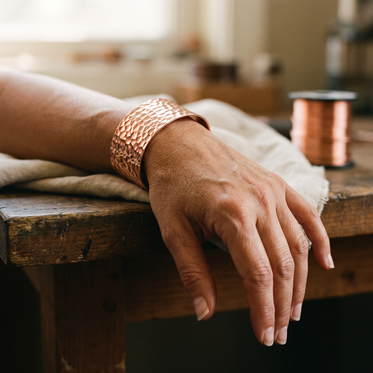 Nancy's Forge Copper Bracelet