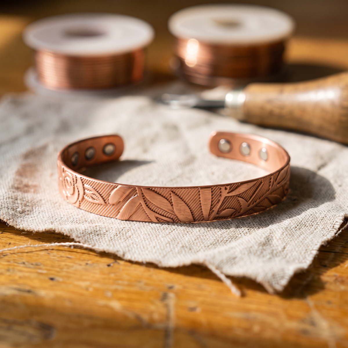 Nancy's Grove Copper Bracelet