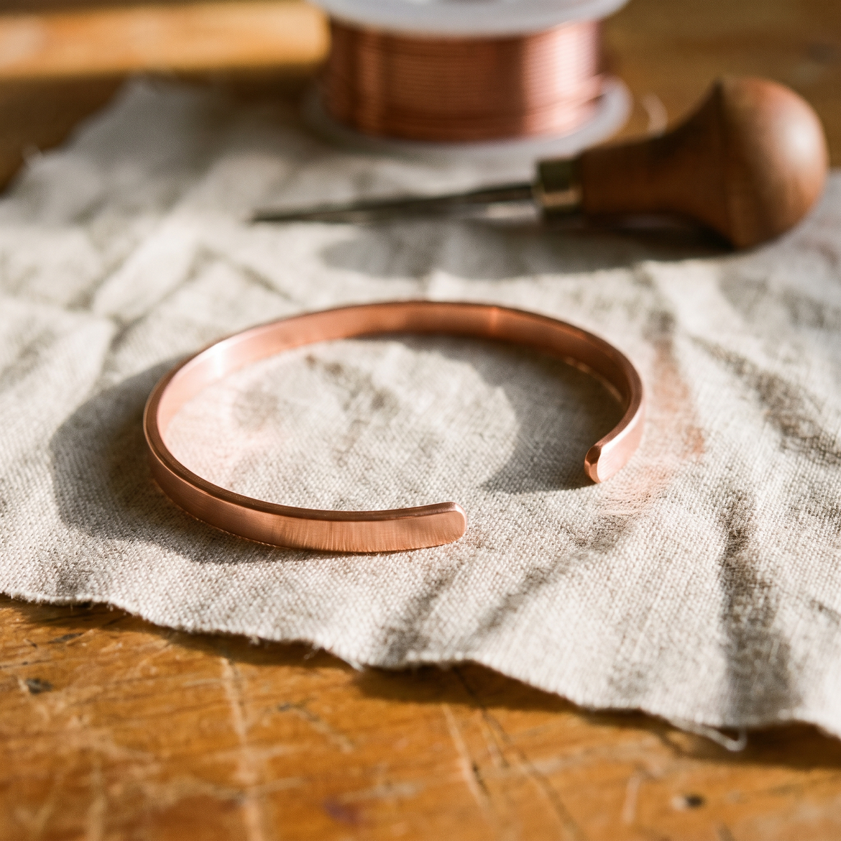 Nancy's River Copper Bracelet