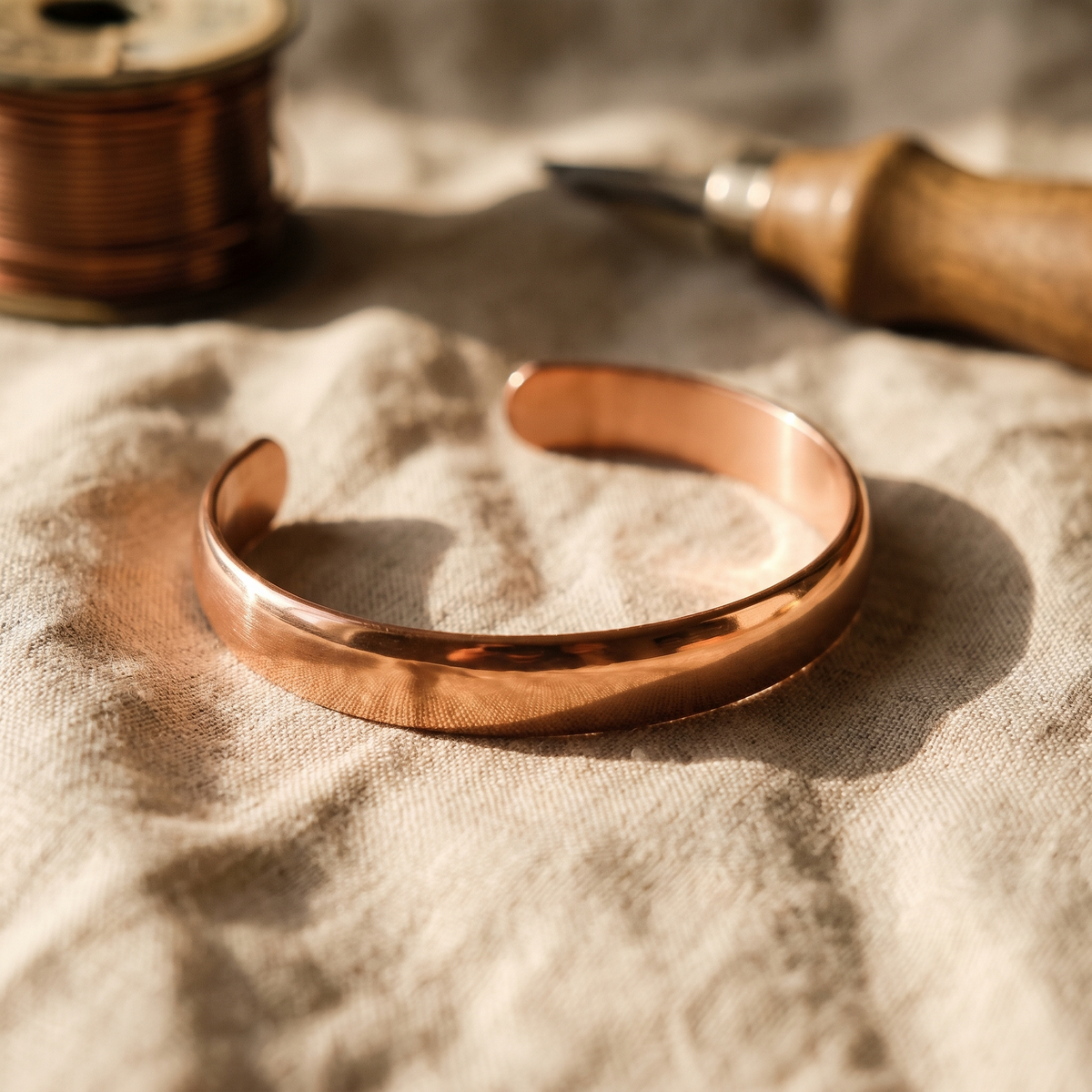 Nancy's Tide Copper Bracelet