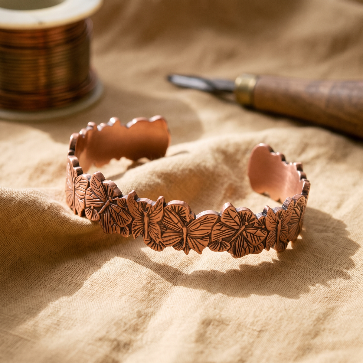 Nancy's Sky Copper Bracelet