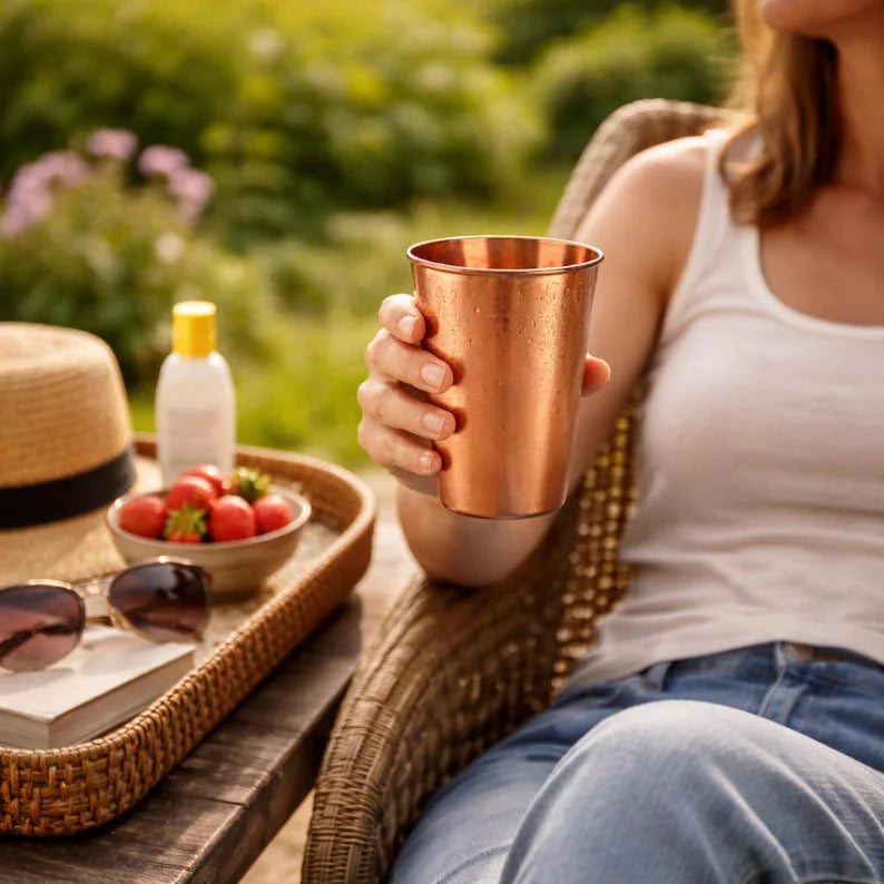 Nancy’s Smooth Pure Copper Drinking Cup