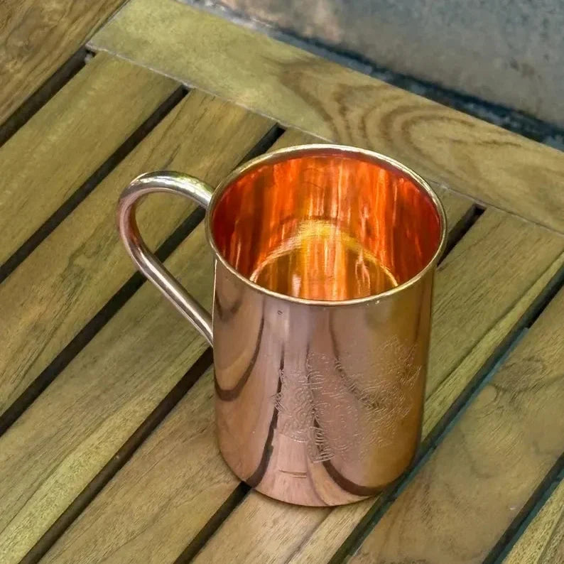 Nancy’s Mandala Pure Copper Drinking Mug