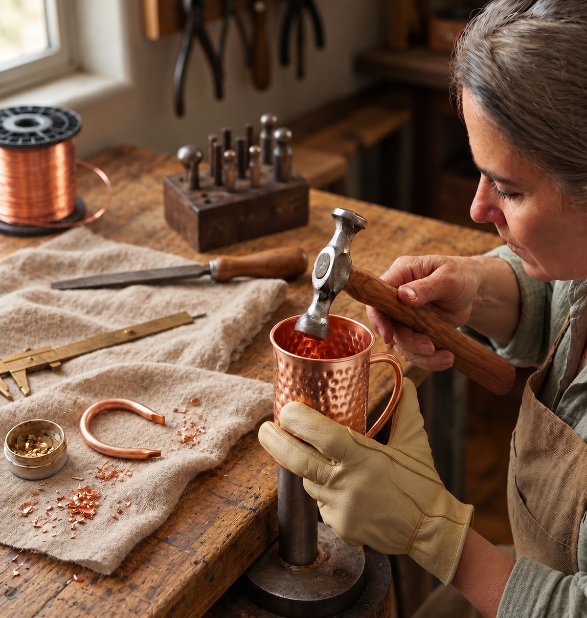 Nancy's Copper Mug 400ml