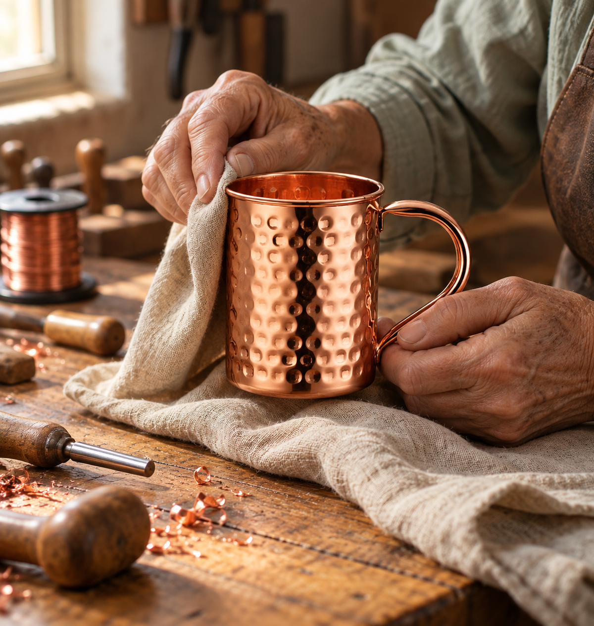 Nancy's Copper Mug 400ml
