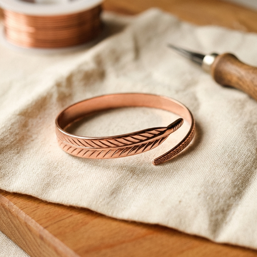 Nancy's Root Copper Bracelet