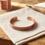 Nancy's Sage Copper Bracelet