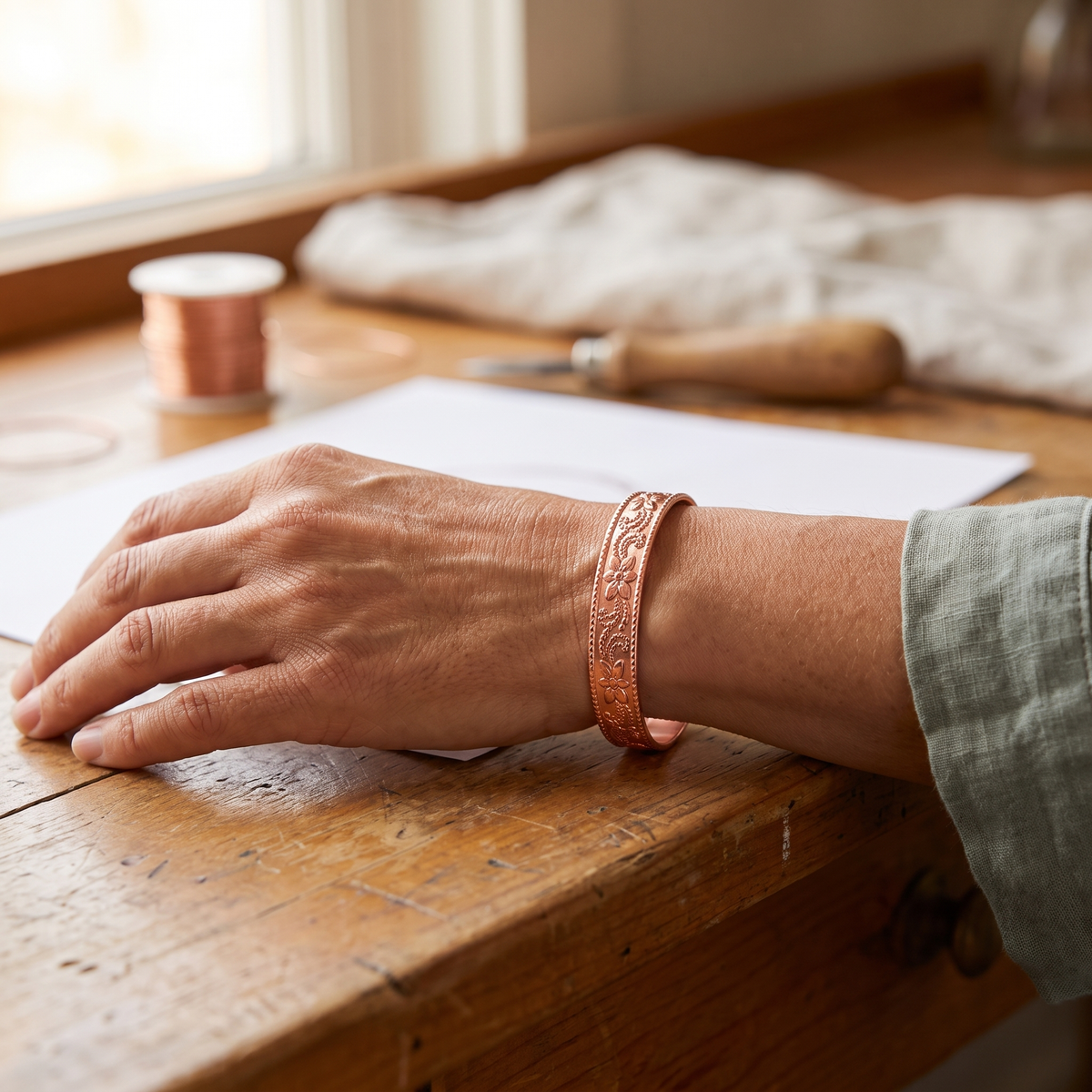 Nancy's Moor Copper Bracelet