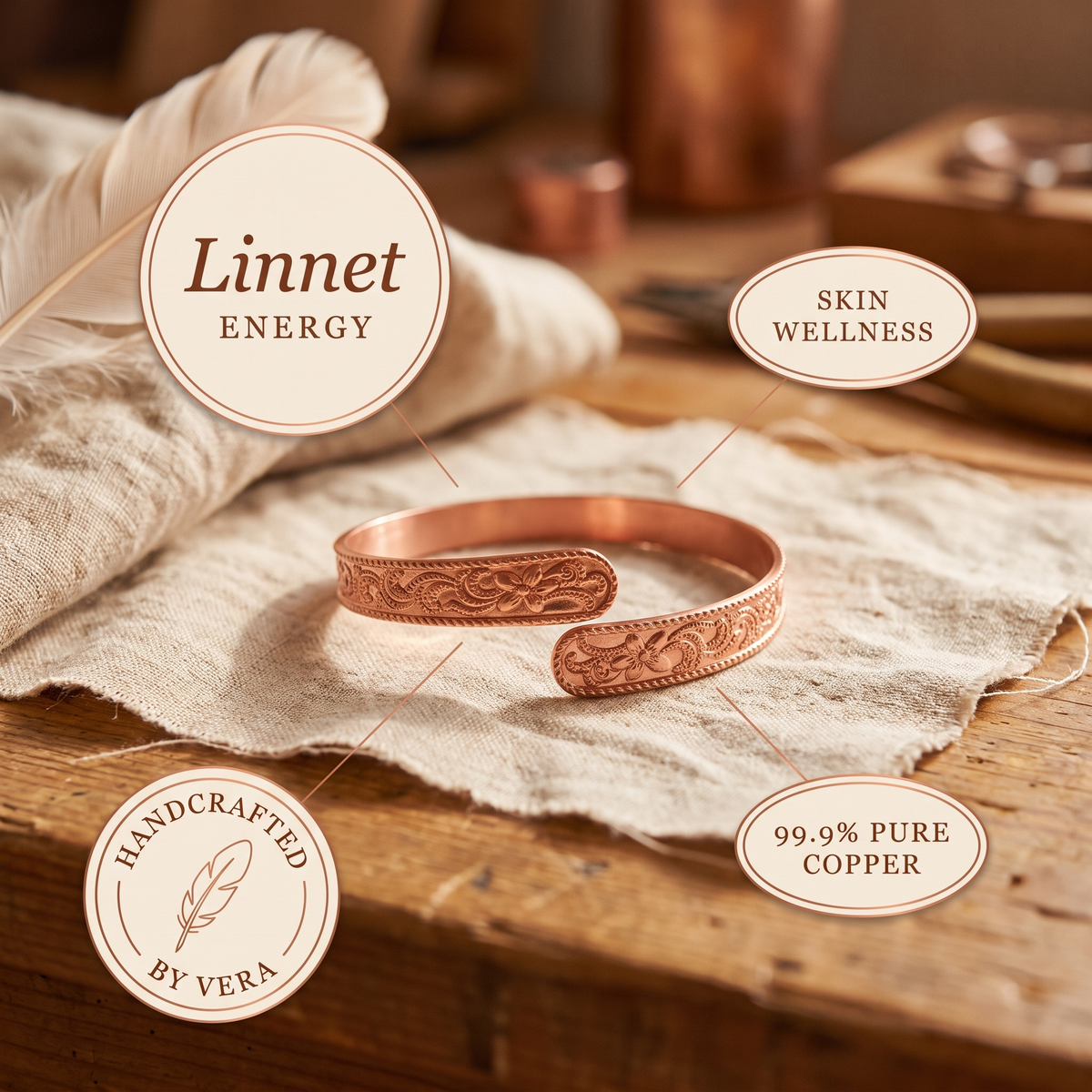 Nancy's Moor Copper Bracelet