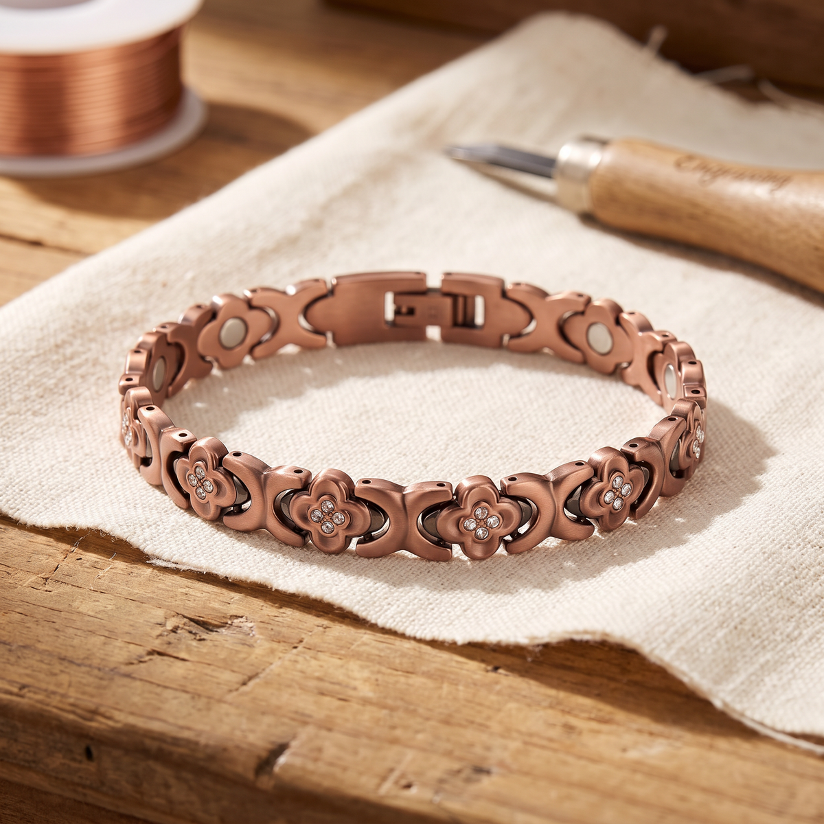 Nancy's Keel Copper Bracelet