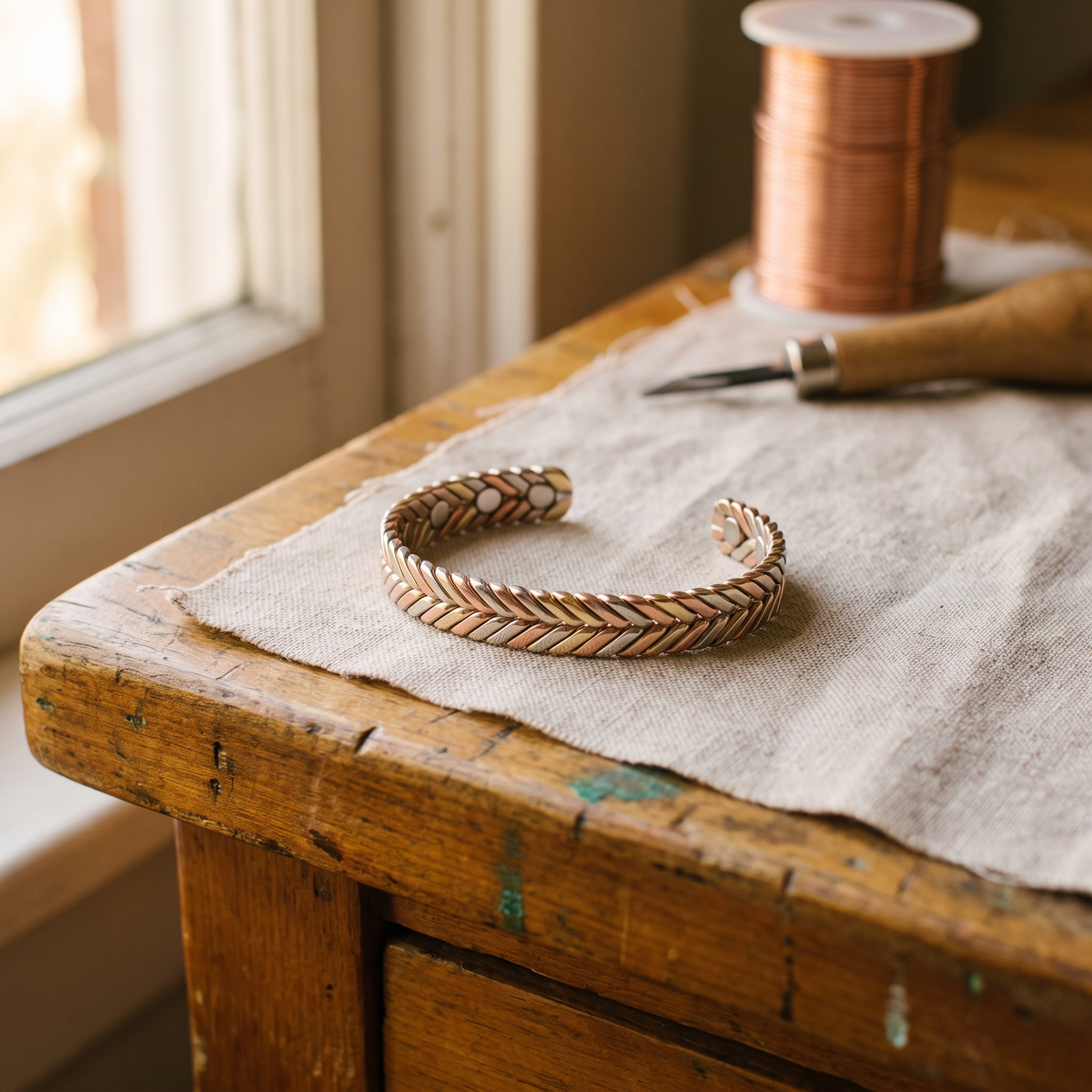 Nancy's Copse Copper Bracelet
