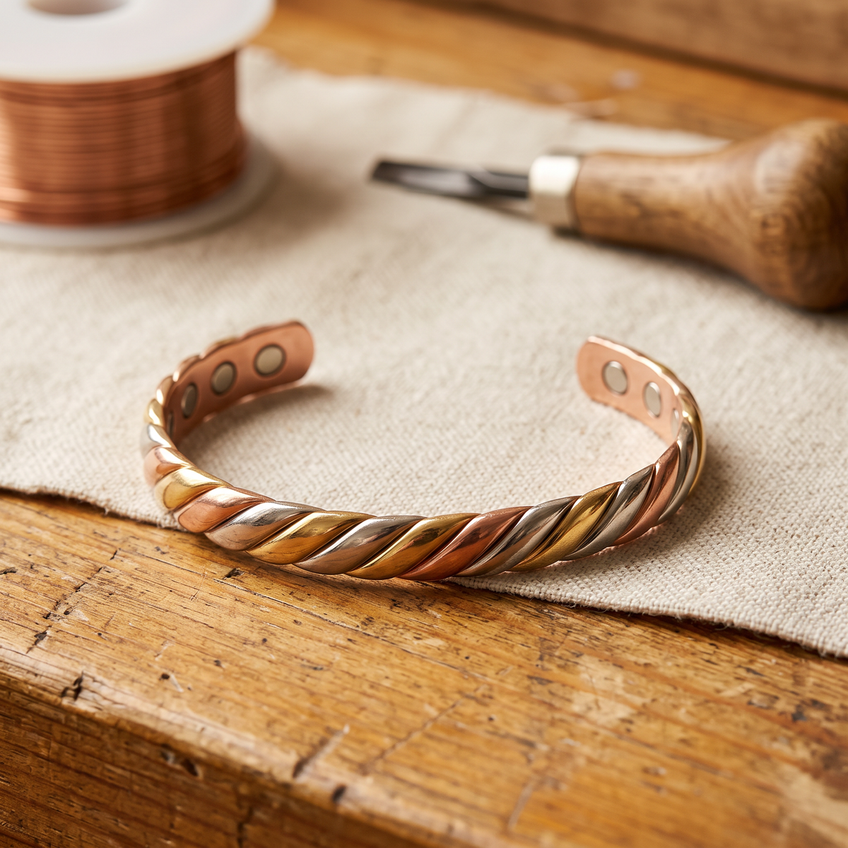 Nancy's Bog Copper Bracelet