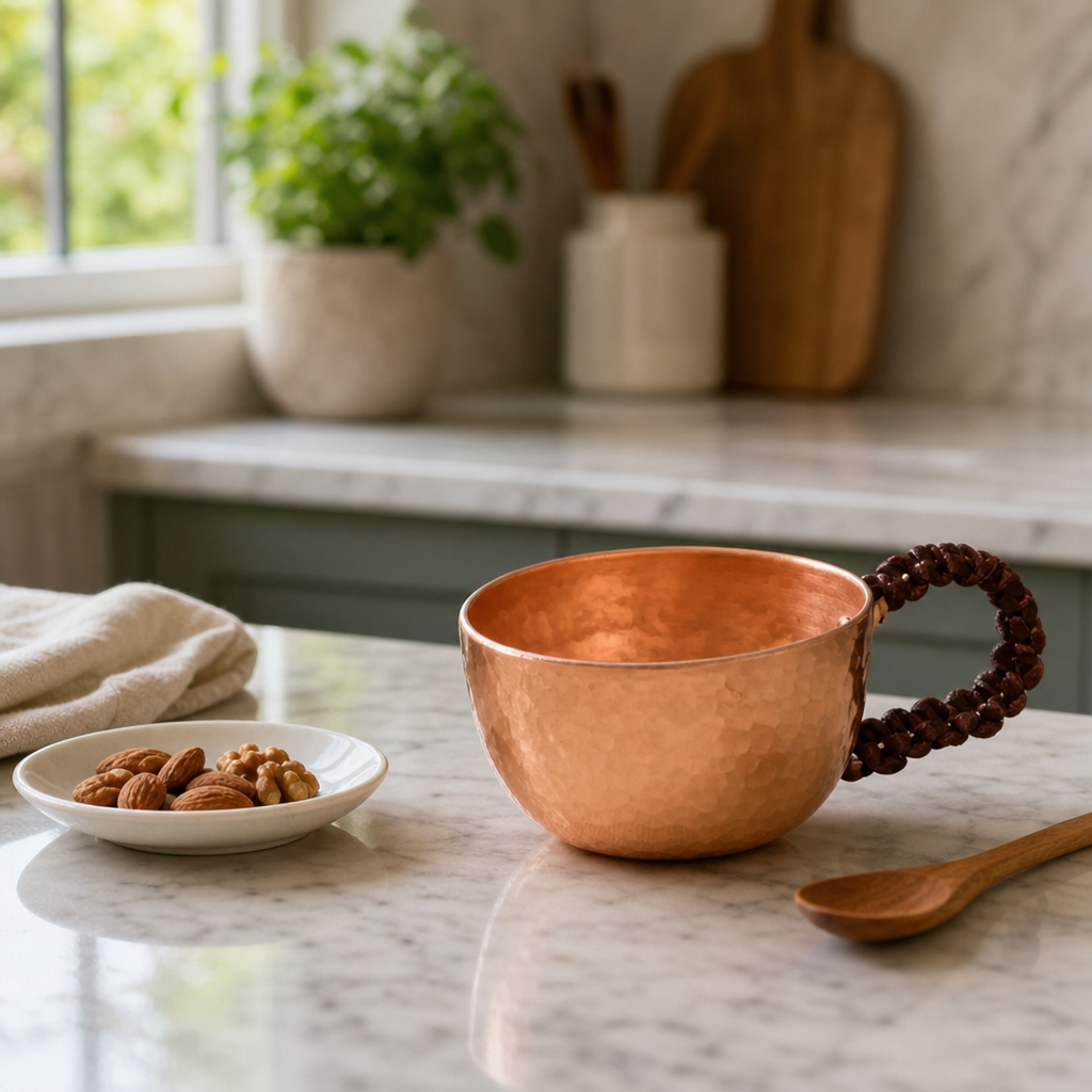 Nancy’s Hand-Hammered Pure Copper Cup