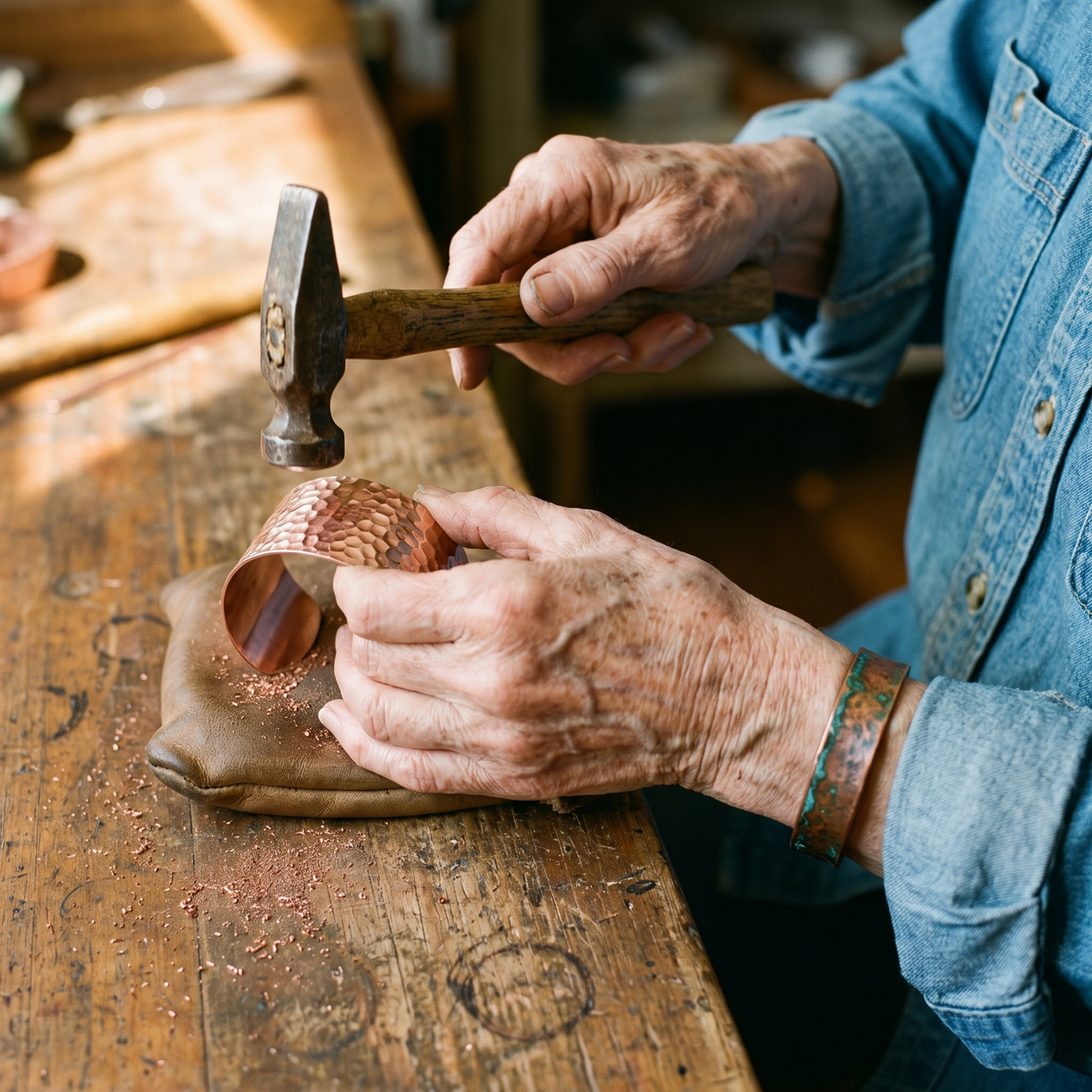 Nancy's Forge Copper Bracelet
