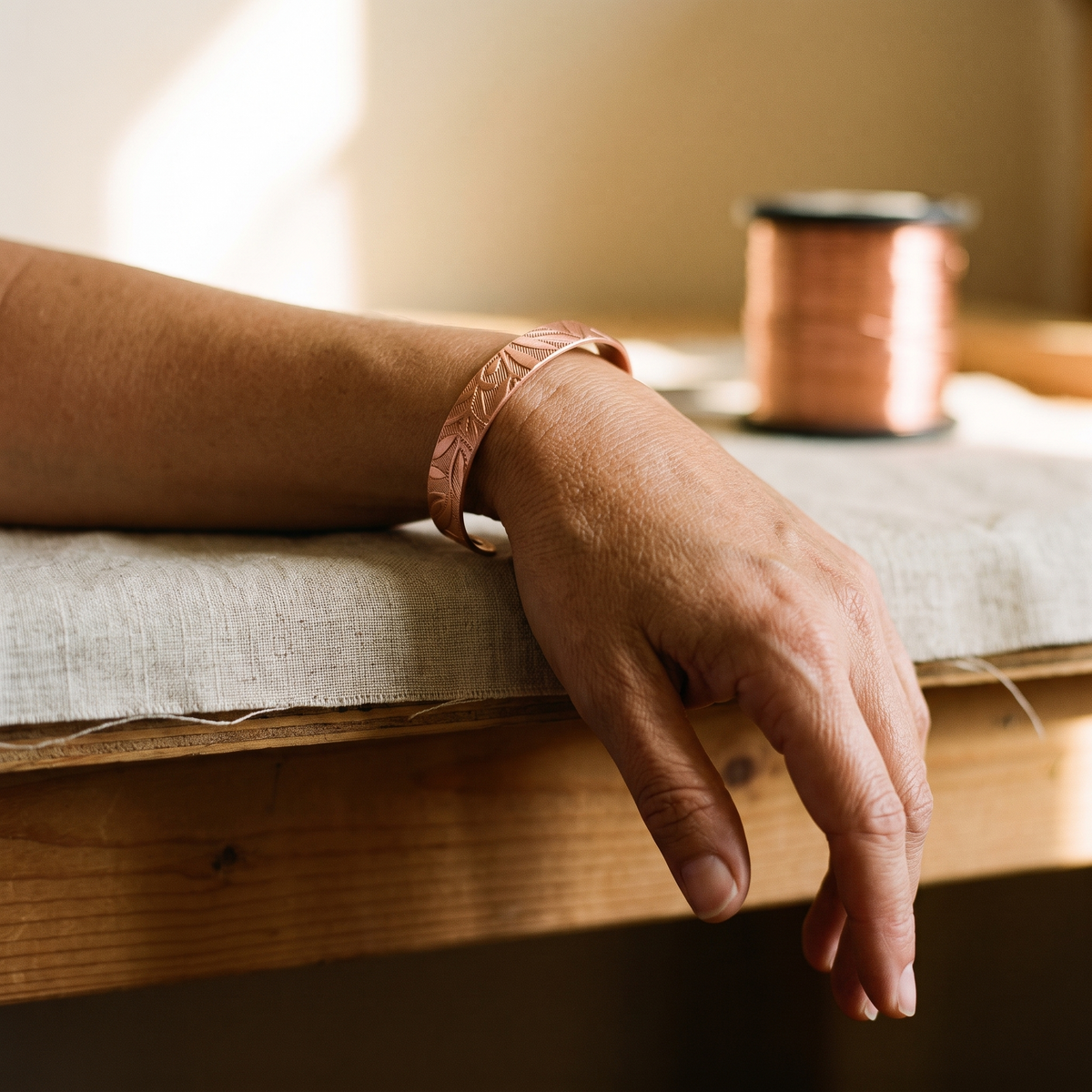 Nancy's Grove Copper Bracelet