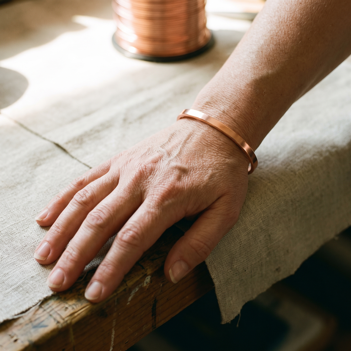 Nancy's River Copper Bracelet