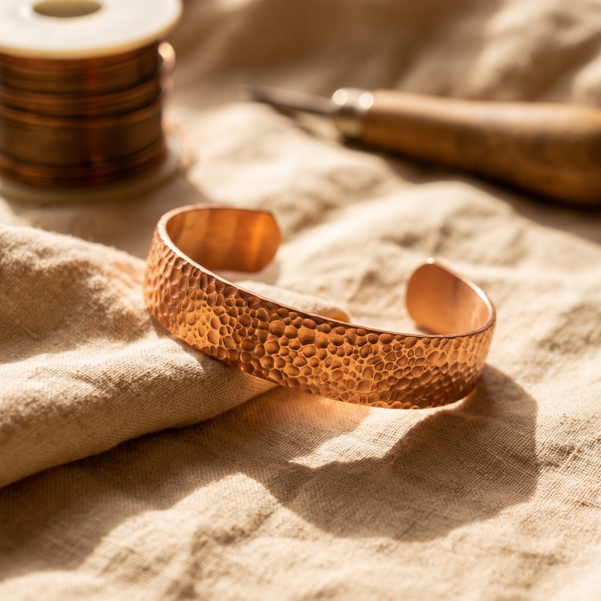 Nancy's Moon Copper Bracelet