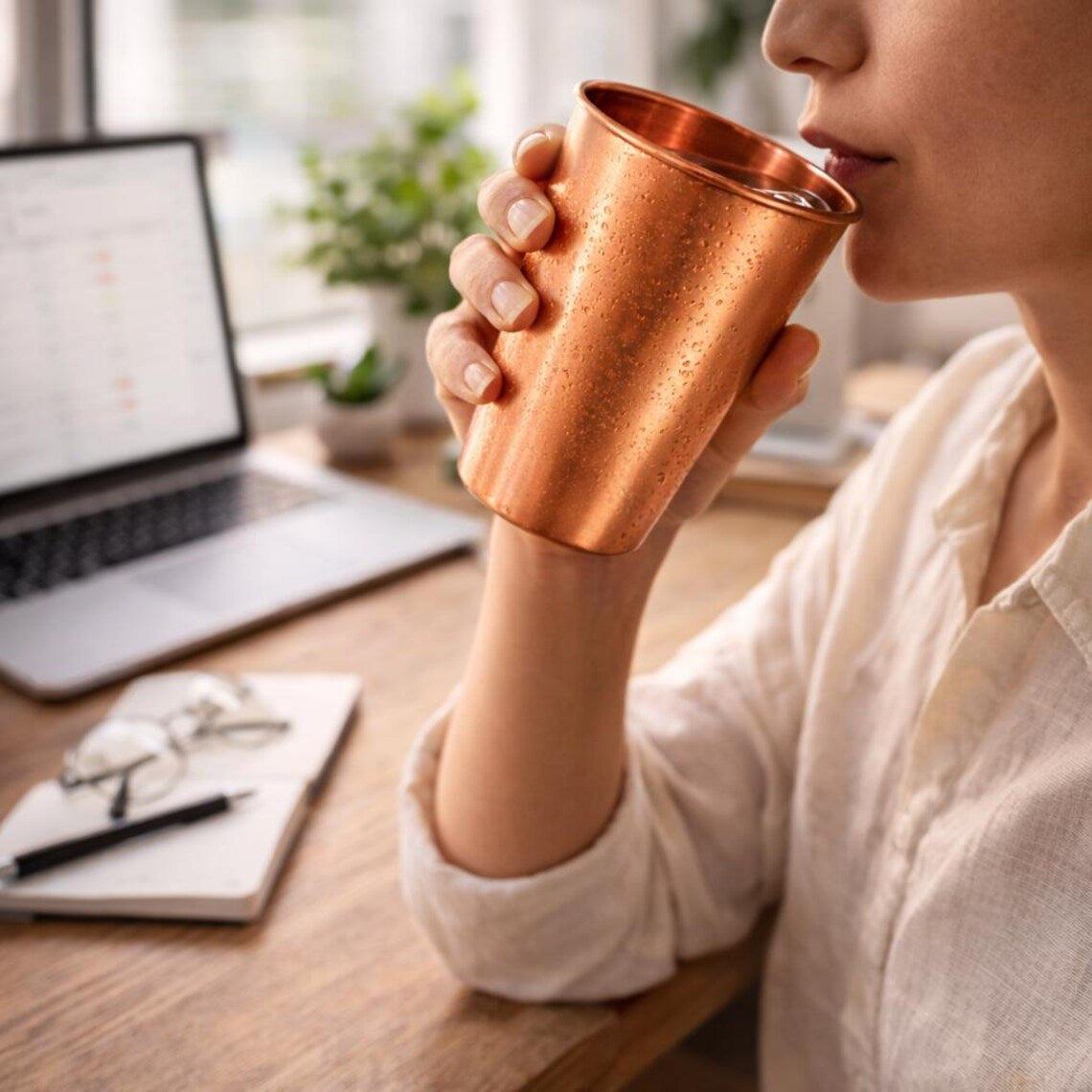 Nancy’s Smooth Pure Copper Drinking Cup